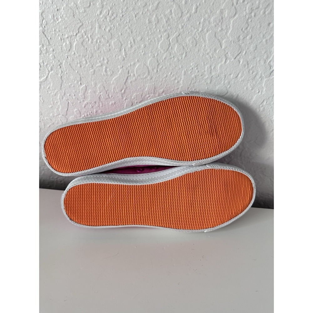 Lacoste Sport Marcel Big Kids Girls White/Pink Canvas Sneakers Size 4 Ortholite - Picture 6 of 6